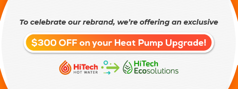 promotional rebrand special offer on heat pump mobile
