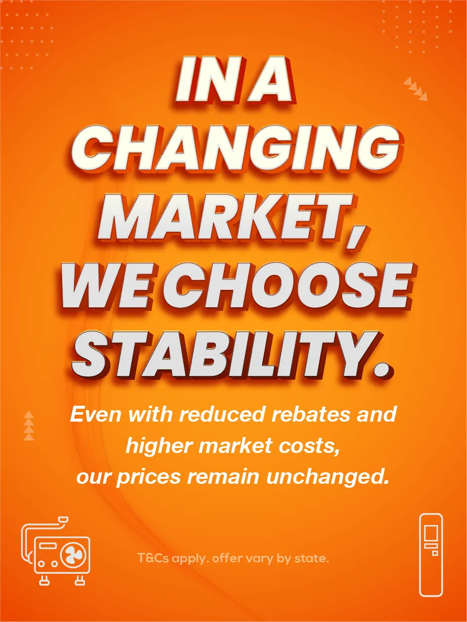 Two black water tanks displaying "Limited Time Price" offer on SPT Heat Pump mobile.