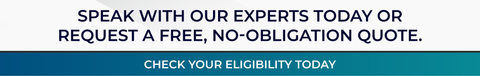 Call-to-action banner inviting homeowners to speak with experts and check their eligibility for the Brighte Home Energy Saver Loan with a free quote.
