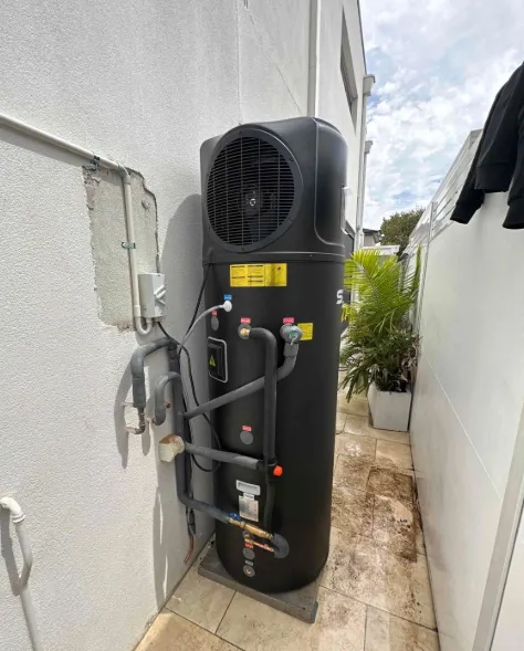 SPT heat pump installation image