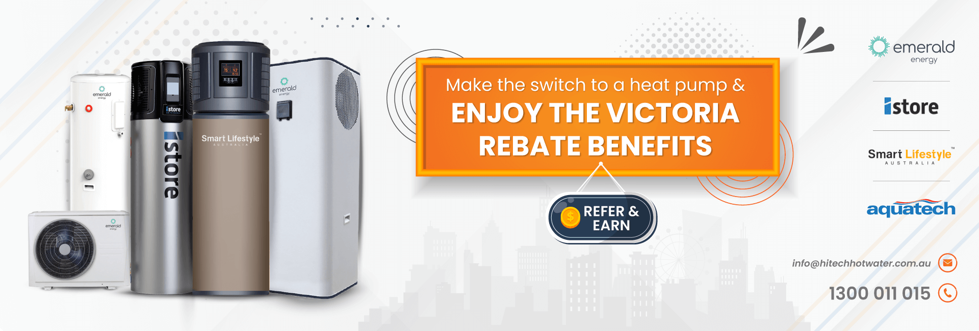 Victoria rebates desktop banner