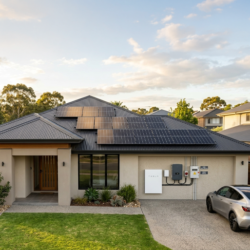 6.6kW Solar System with Battery Storage