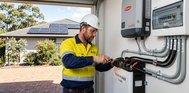 14kWh Solar Battery Installation Process